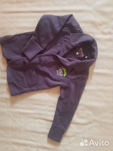 Красивый мягкий пиджак для мальчика, размер 98-104