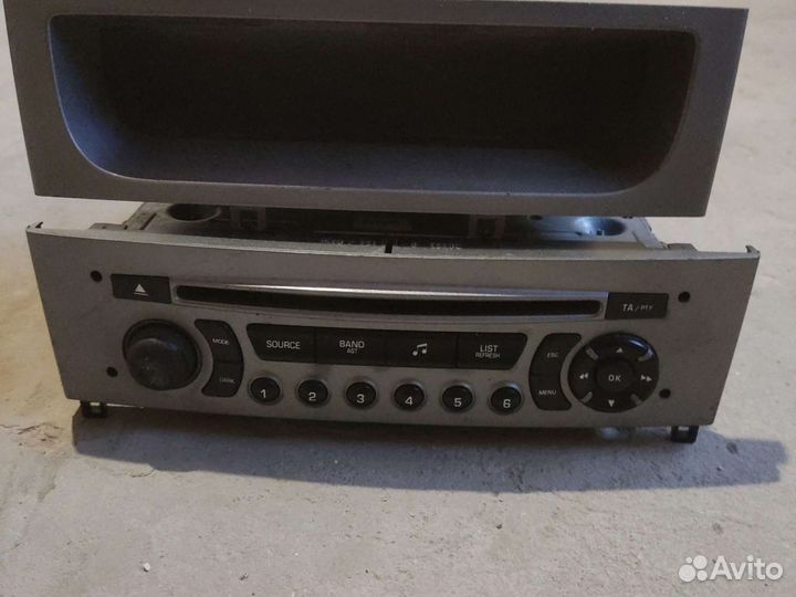 Магнитола peugeot 408