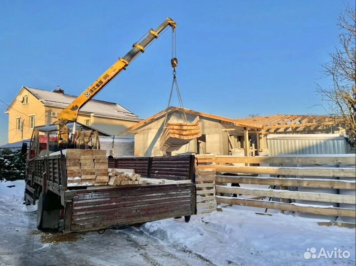 Обрезной брус любые размеры сосна