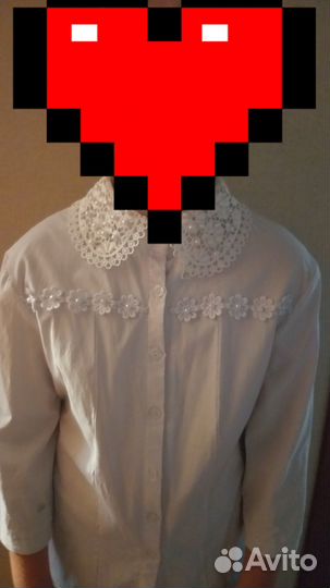 Белые блузки для школы