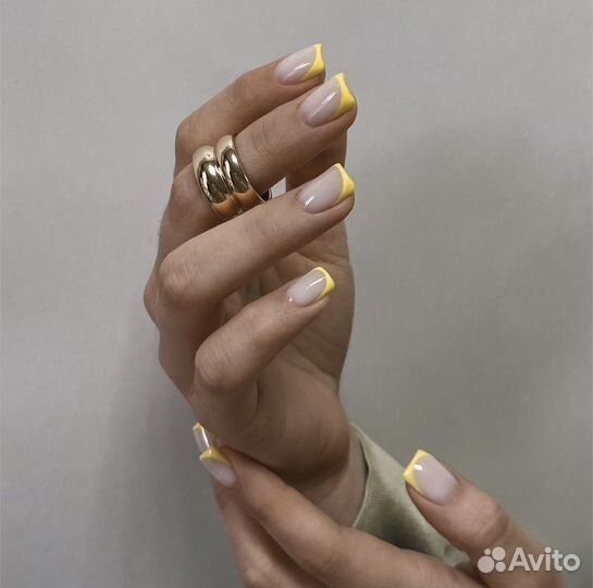 Маникюр с укреплением, Наращивание, Маникюр