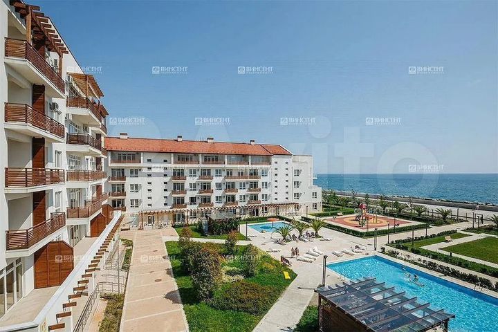 1-к. апартаменты, 45 м², 5/7 эт.