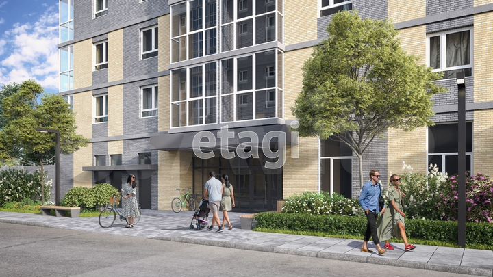 Квартира-студия, 43,6 м², 10/24 эт.