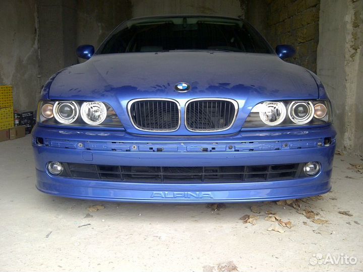 Накладка на передний бампер alpina BMW E39 рестайл