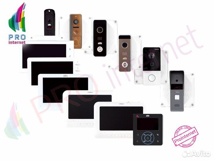 Комплект видеомофона tantos MIA +walle