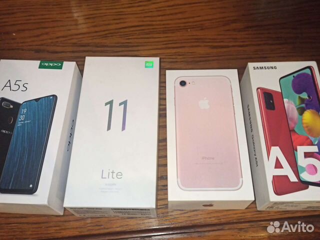 Коробка от iPhone, Samsung A51, oppo, mi 11