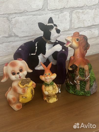 Сувениры керамические фигурки, копилка