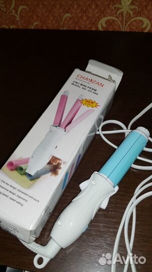 Плойка и утюжок - 2 в 1