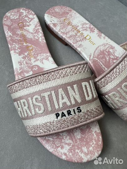 Шлепанцы dior