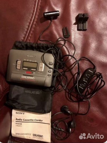 Кассетный плеер sony