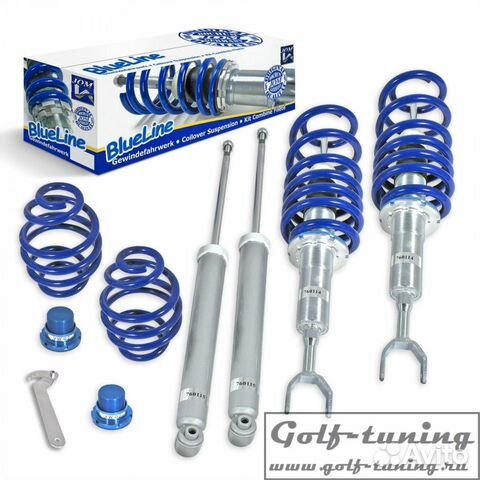 Audi A6 C5,4B 97-04 Винтовая подвеска JOM Blueline