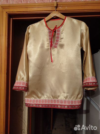 Русская народная рубашка для мальчика