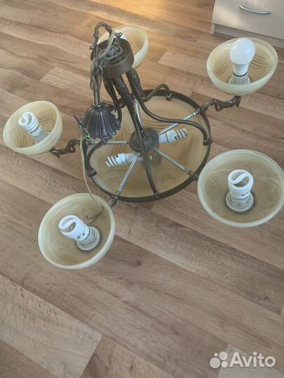 Винтажная люстра италия