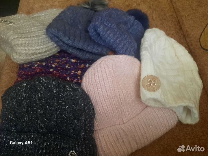 Шапки зимнее для девочки