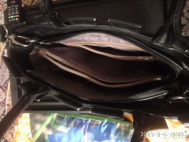 Сумка натуральная кожа