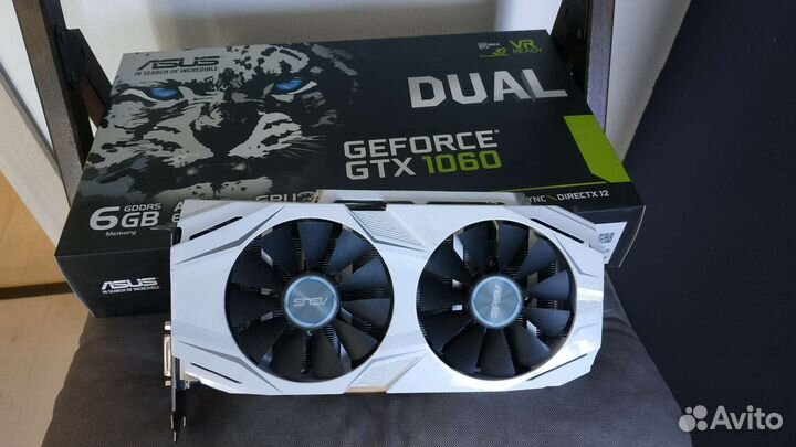 Видеокарта gtx 1060 6gb Asus