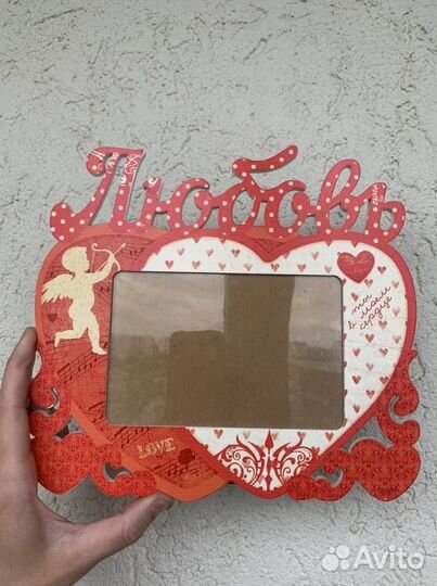 Деревянная фоторамка, рамка для фотографии