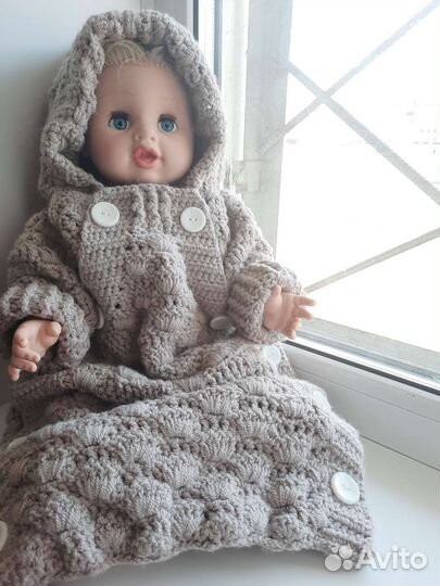 Вязаный кокон