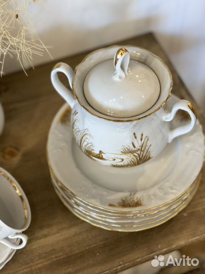 Сервиз кофейный полтавский фарфор