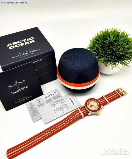 Часы swatch blancpain arctic ocean (Арт.37984)