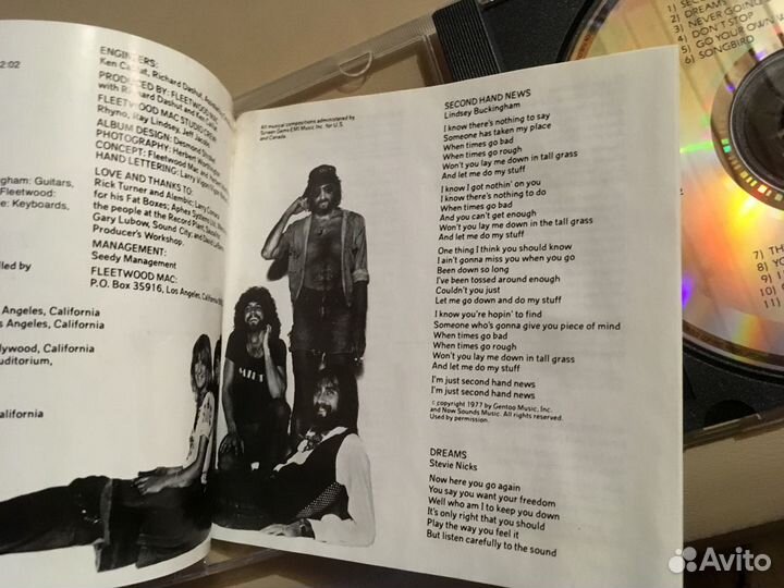 CD Fleetwood Mac «Rumours» - 1977