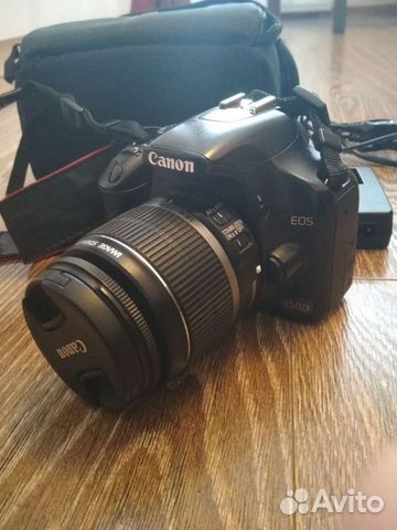 Зеркальный фотоаппарат Canon 450D