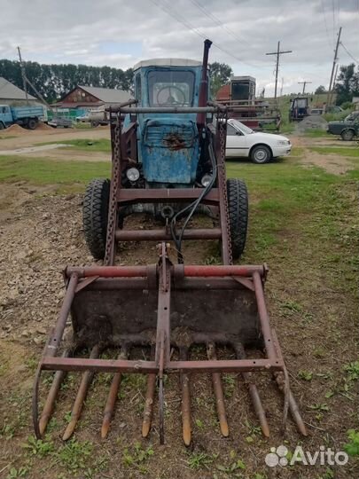 Трактор ЛТЗ Т-40АМ с КУН, 1987