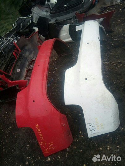 Audi A5 S5 (8T) Coupe Sportback задний бампер