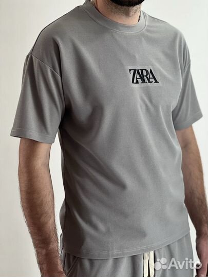 Костюм шорты+футболка Zara S-2XL(46-54)