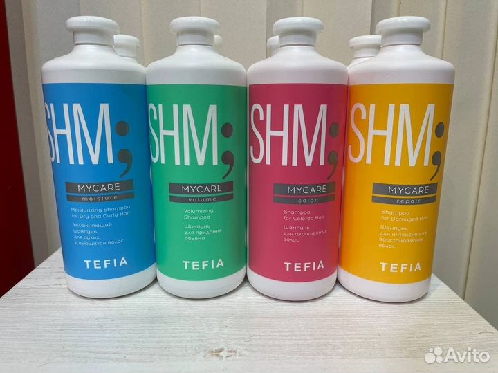 Шампунь бальзам уход Tefia