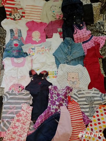 Пакет вещей на девочку от 1 года до 2 лет