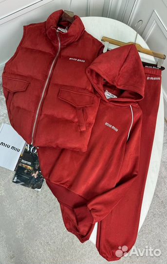 Miu Miu костюм тройка модный (хит сезона)