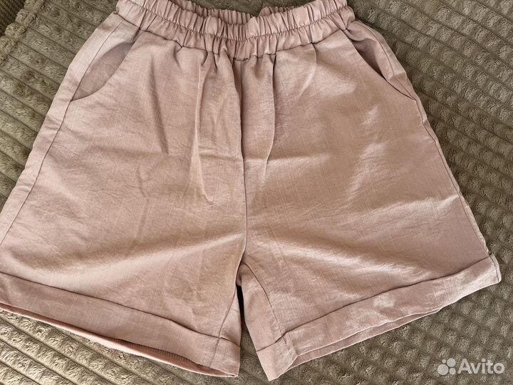 Шорты новые женские лен 40 42 44 46
