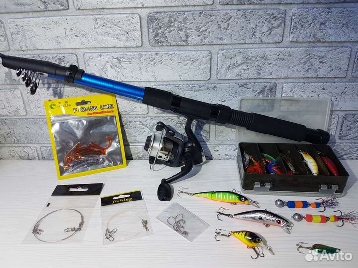 Спиннинг с катушкой