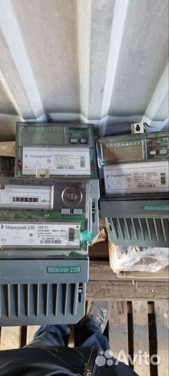 Счетчик электрический Меркурий 230 трехфазный бу