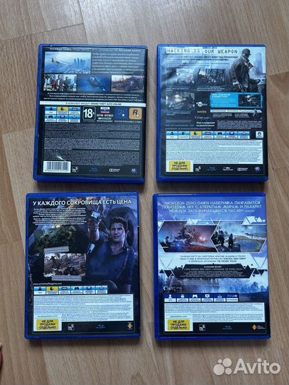 Игры для приставок ps4