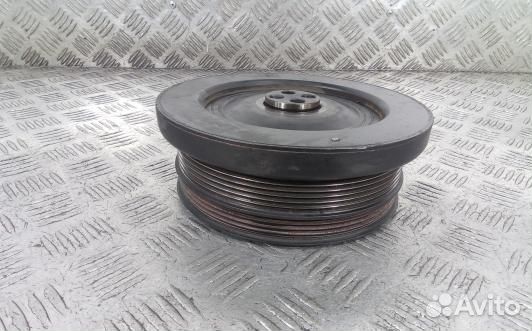 Шкив коленвала демпферный дизельный BMW 7 E65 (OKR