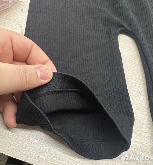 Велосипедки женские в рубчик