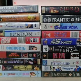 Видеокассеты VHS жанры ассорти. 209 шт