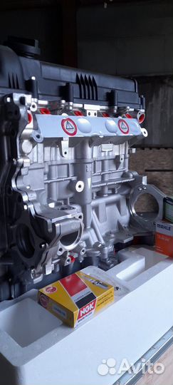 Двигатель новый 1.6/1.4 G4FC/G4FA Kia/Hyundai