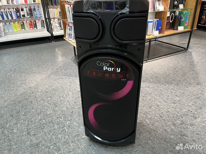 Большая напольная Bluetooth колонка 80W