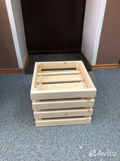 Кашпо для сада из дерева