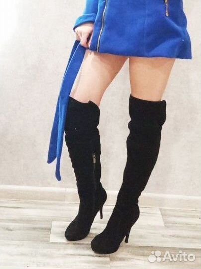 Сапоги женские ботфорты 39