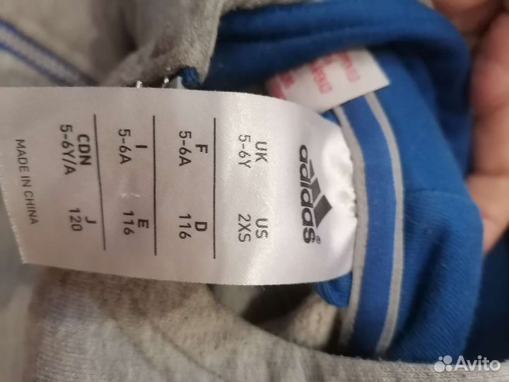 Кофта adidas детская