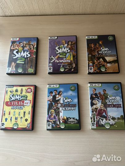 Диски The sims 2 для PC лицензия