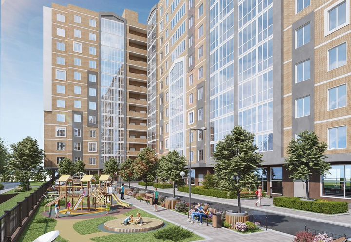 3-к. квартира, 102,2 м², 5/12 эт.