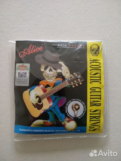 Набор струн для акустической гитары Alice