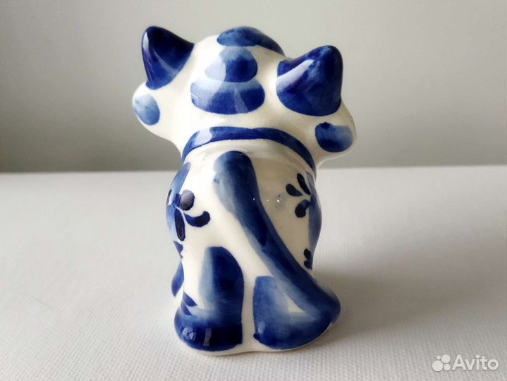 Фигурка гжель, коровка