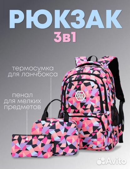 Рюкзак школьный для девочки подростка