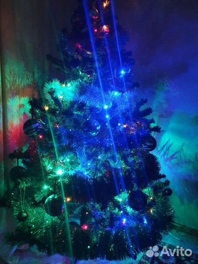 Елка искусственная бу 170-180 см (точно не помню)